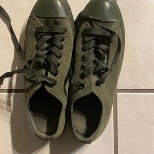 Green Converse Shoes